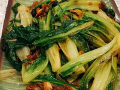 鲮鱼炒油麦菜-新辉港式茶餐厅(北栅店)