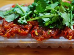 生拌牛肉-夜烤·宜宾烧烤(洋河路店)