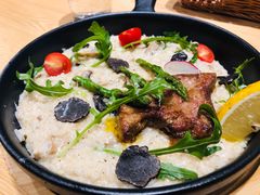 黑松露鹅肝烩饭-LO CALCOW卡路力轻食主义餐厅(陆家嘴店)
