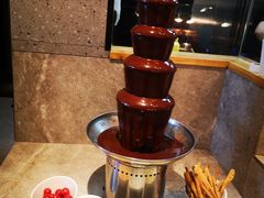 巧克力瀑布台-比格比萨自助(逗号立方店)