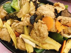 铁板鸡肉-莲华素食府