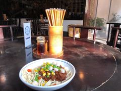 虾仁炸酱面-奎元馆.百年奎元.非遗传承(西湖边的解放路店)