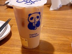 桂花酒酿奶茶-茶百道(柏威年店)