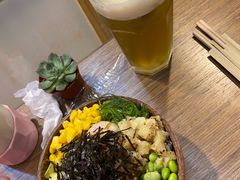 蟹柳虾仁波奇饭-Poke lemon海鲜波奇饭·柠檬茶(金碧开放小区店)