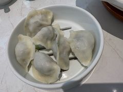 春·荠菜扇贝饺-船歌·鱼水饺青岛菜(国贸商城店)
