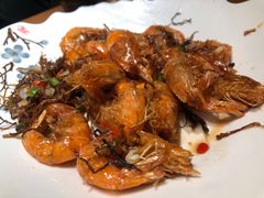 野蒜油爆虾-香园茶社·金陵小灶(老门东店)