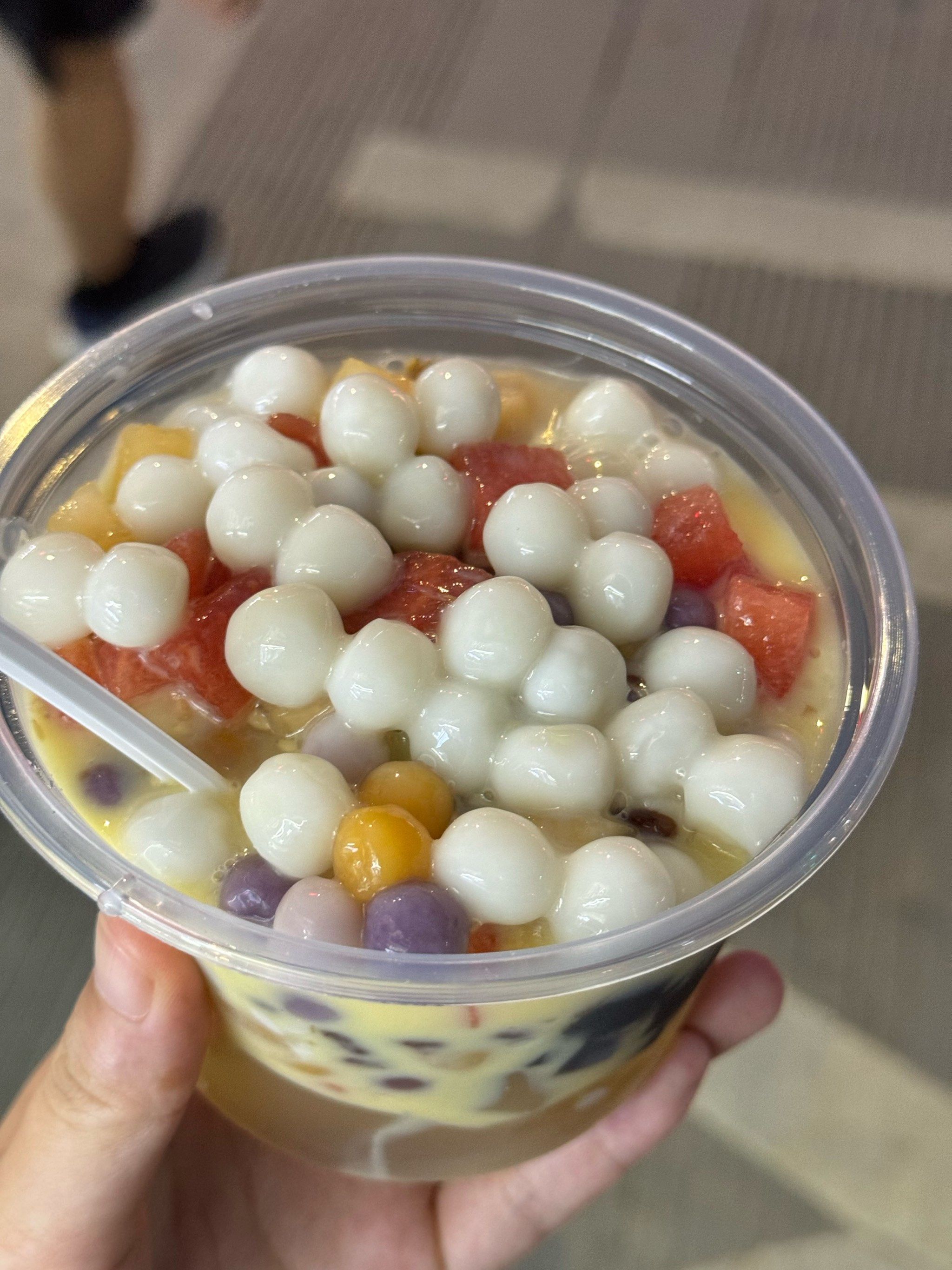 新福园的小冰汤圆