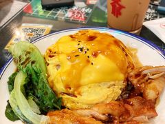 芝士滑蛋鸡扒饭-港爺茶檔·茶餐厅(东晓南路店)
