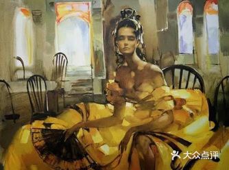 这组画来自俄罗斯女画家安娜·斯卡菲娜，她喜欢绘画具象