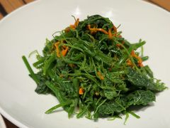 虫草花拌丝瓜尖-东莱海上(长宁来福士店)