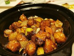 三葱爆银鳕鱼-丽思卡尔顿酒店-天泰轩中餐厅(大沽北路店)