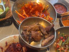 -草家酱蟹炭火烤肉店(珲春南路一店)