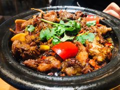 野菌干锅鸡-陶德砂锅(蜀汉路店)
