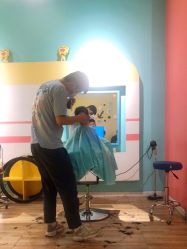 -爆米花儿童美发乐园(长白万象汇店)