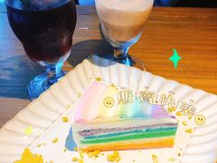 彩虹芝士蛋糕-棒咖啡音乐餐吧(婺源天佑路东门桥头店)