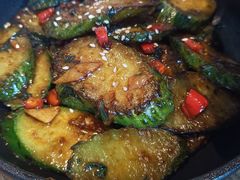 紫苏煎黄瓜-甜阿姨·天台花园私房菜(万松园店)