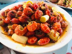 麻辣虾尾-路书奇炝锅绿豆面(万客隆店)