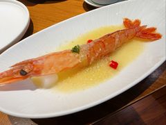 椴树雪蜜腌大虾-喜鼎海胆水饺(东港店)
