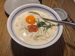 明太子奶油乌冬面-筱田の食堂·izakaya(淮海中路店)