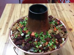 木炭牛肉铜火锅-巢湖名吃·徽府农家菜(半汤店)
