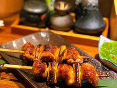 鸡腿夹京葱-酒窝烧鸟(科华街店)
