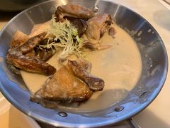 牛肝菌白汁烩春鸡-港丽餐厅(高德置地店)