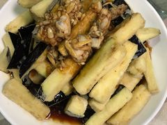 蛤蜊肉拌茄子-华春餐馆(鱼山路店)