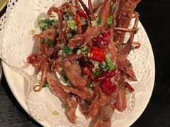 椒盐鸭舌-三酉星·枫·山風与野菜(上海总店)