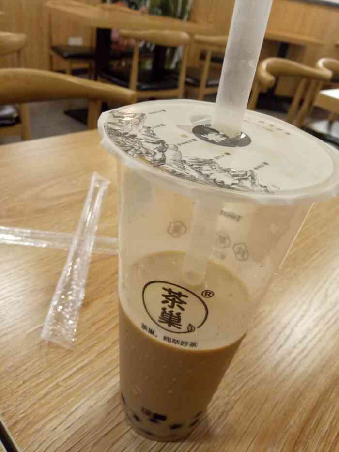 茶巢·奶茶鲜果茶(武平店)-"点了两三次都是外卖,波霸奶茶少冰三分糖