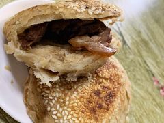 烧饼夹肉-永盛斋小吃(故宫店)