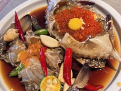 -草家酱蟹炭火烤肉店(珲春南路一店)