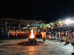 -摩梭篝火晚会