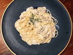 腌肉奶油蘑菇面-404干式熟成牛排馆•聚会餐厅