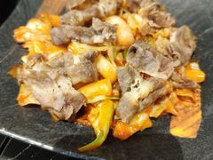 肥牛炒年糕-HONGA HONGA雄家(曹路店)