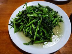 炒西洋菜-温州一家人美食(西木头市店)