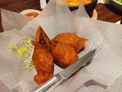鲜虾胶酿脆皮鸡翅-港丽餐厅(杭大店)