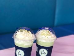 奶油宇治抹茶-HALO CAFE(江海中环广场店)