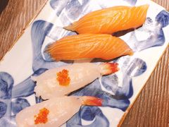 三文鱼腩玻璃虾-大雄寿司(中华广场店)