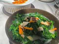 瑶柱鸡油扒豆苗-侨美食家·粤菜(体育西路店)