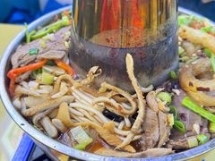 -炕锅羊肉土火锅面片大王
