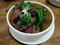 韭菜扒猪红-赏点粤式点心(广州塔店)