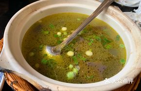 Chicken Soup with Duck Blood