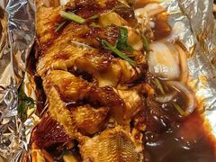酱烤活鲈鱼-新白鹿餐厅(龙游路总店·杭帮菜名店)
