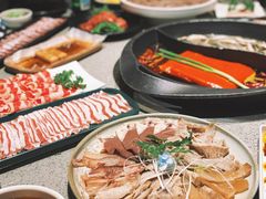 番茄红汤鸳鸯锅-园里火锅(仁和新城店)