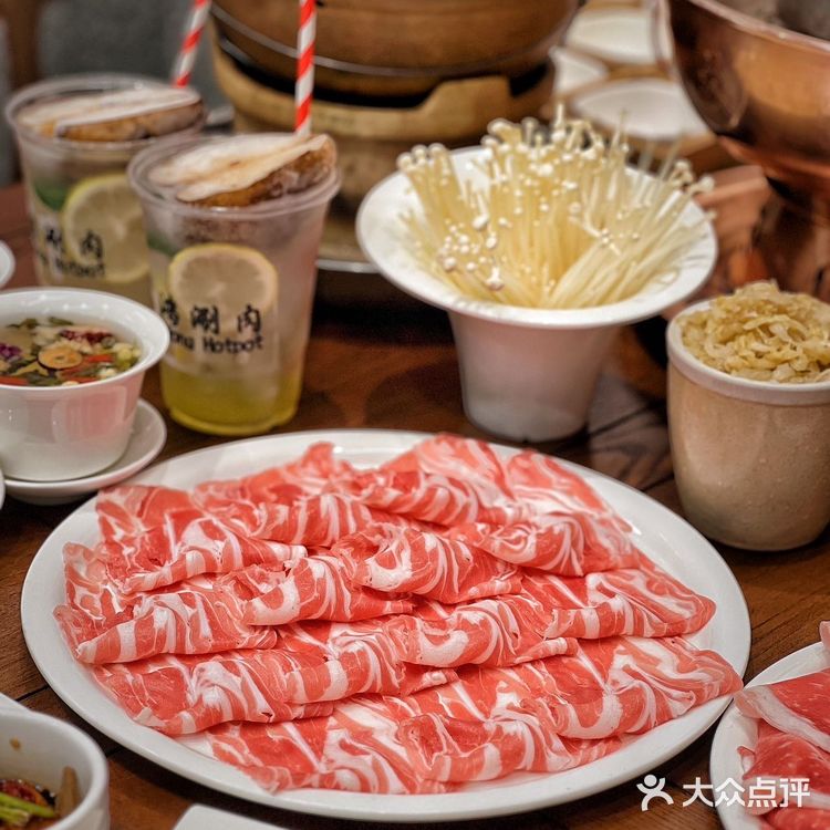 天鸿涮肉/老北京铜锅涮肉吃起来太治愈啦！