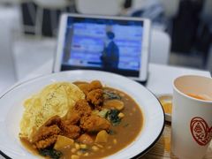 炸鸡块咖喱蛋包饭-池奈·日式咖喱蛋包饭(老城根Gpark店)