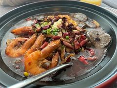 海鲜毛血旺-粤尚腾香居中餐厅(首都机场希尔顿店)