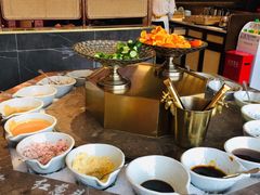 自助调料区-捞神煲汤火锅(湖滨商业街店)