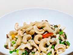 花生芽榄菜腰果炒鸽甫-侨美食家·粤菜(体育西路店)