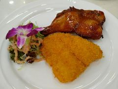 香草烤鸡腿龙利扒-和平馆·地道港澳茶餐厅(西门口店)